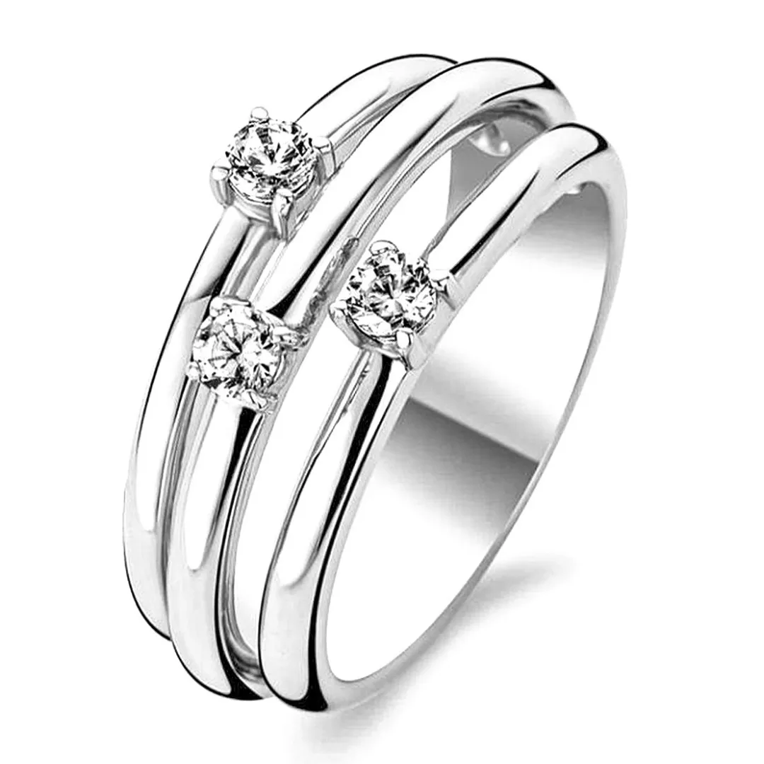 Кольцо из серебра TI SENTO MILANO 1862ZI